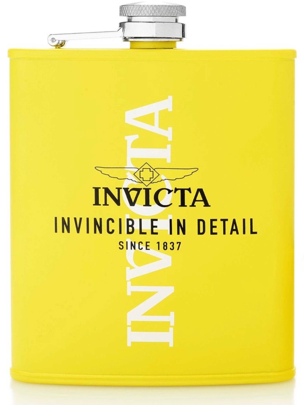 NEW collectible rare  Invicta flack, yellow, limited edition 2